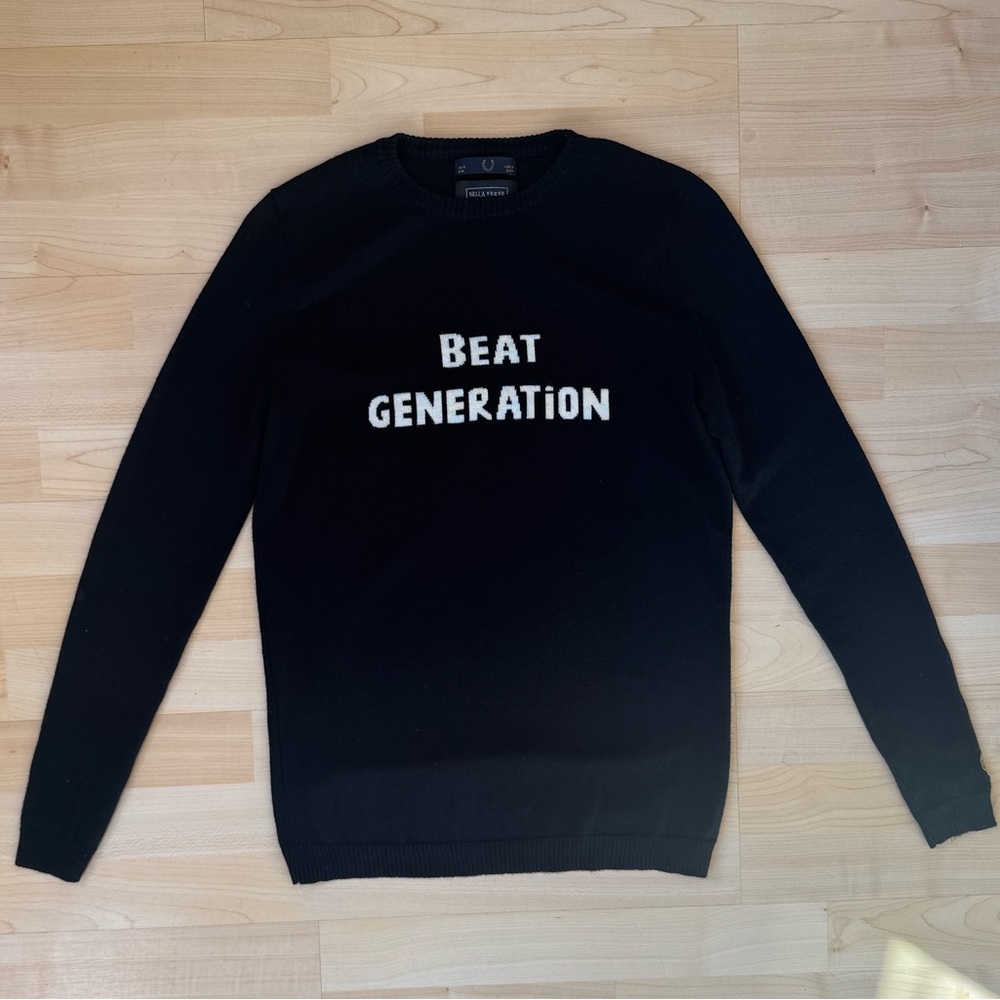 Bella Freud x Fred Perry Beat Generation Sweater Medium
